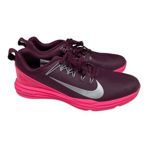Nike Lunar Command 2 Golf Training Athletic Purple/ Pink Sneaker Shoe-8.5